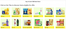 (Special) Amazon Pantry – Flat ₹200 Cashback On 5 Products