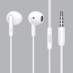 realme Buds Classic Wired Earphones with HD Microphone White @299