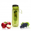 Steelo Plastic Fruit Infuser Bottle, 750ml, Green@129