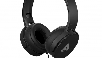 Boult Audio Bass Buds Q2 Over-Ear Wired Lightweight Stereo Headphones with Noise Cancellation, Deep Bass & in-Built Mic, Headset with Comfortable Ear Cushions, Long Cord (Black)
