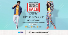 Amazon Fashion Wardrobe Refresh Sale (19th – 23rd June)