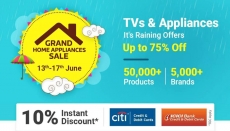 Flipkart: Grand Home Appliances Sale 13th – 17th June.