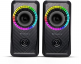 Zebronics Zeb-Warrior 4, 2.0 Speaker For Pc, Laptops, Desktop With 5 Rgb Light Modes, Usb Powered, Aux Input, Volume Control Pod