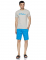 United Colors Of Benetton Men’S Cotton Lounge Shorts (Pack Of 2) (Lm79I_Medium_Grey And Blue)