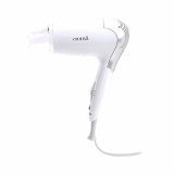 Croma 1000W Dual Voltage, Foldable Hair Dryer With 2 Speed Settings (Crah4056, Grey & White)
