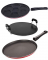 Nirlon Non-Stick Aluminium 3 Piece Gas Compatible Cookware Utencil Combo Set